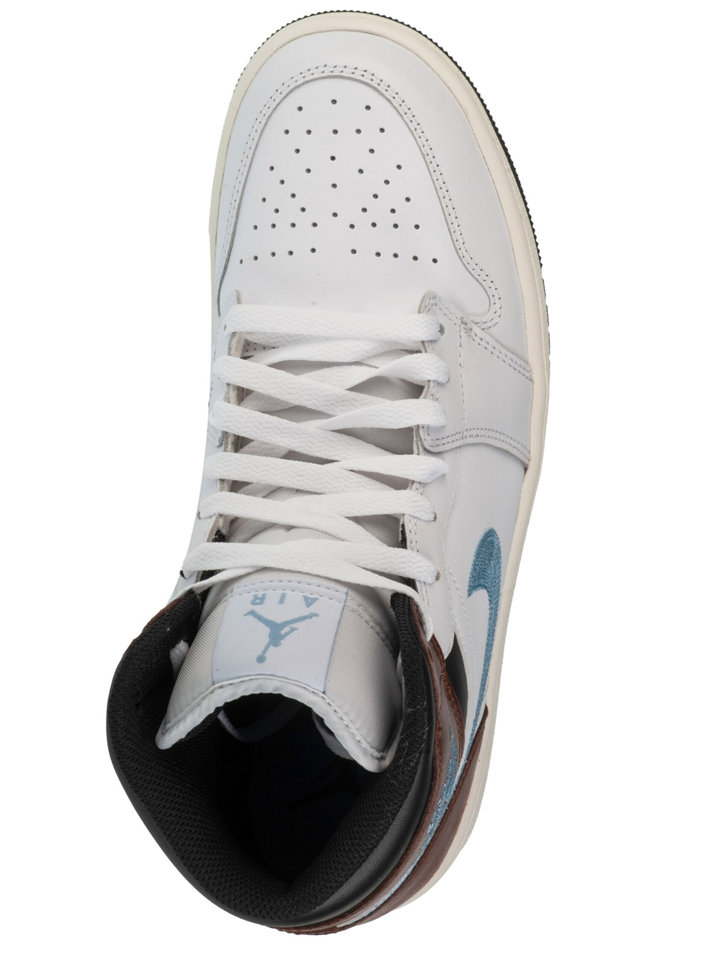 Jordan Platform trainers 'Air Jordan 1 Mid' in White