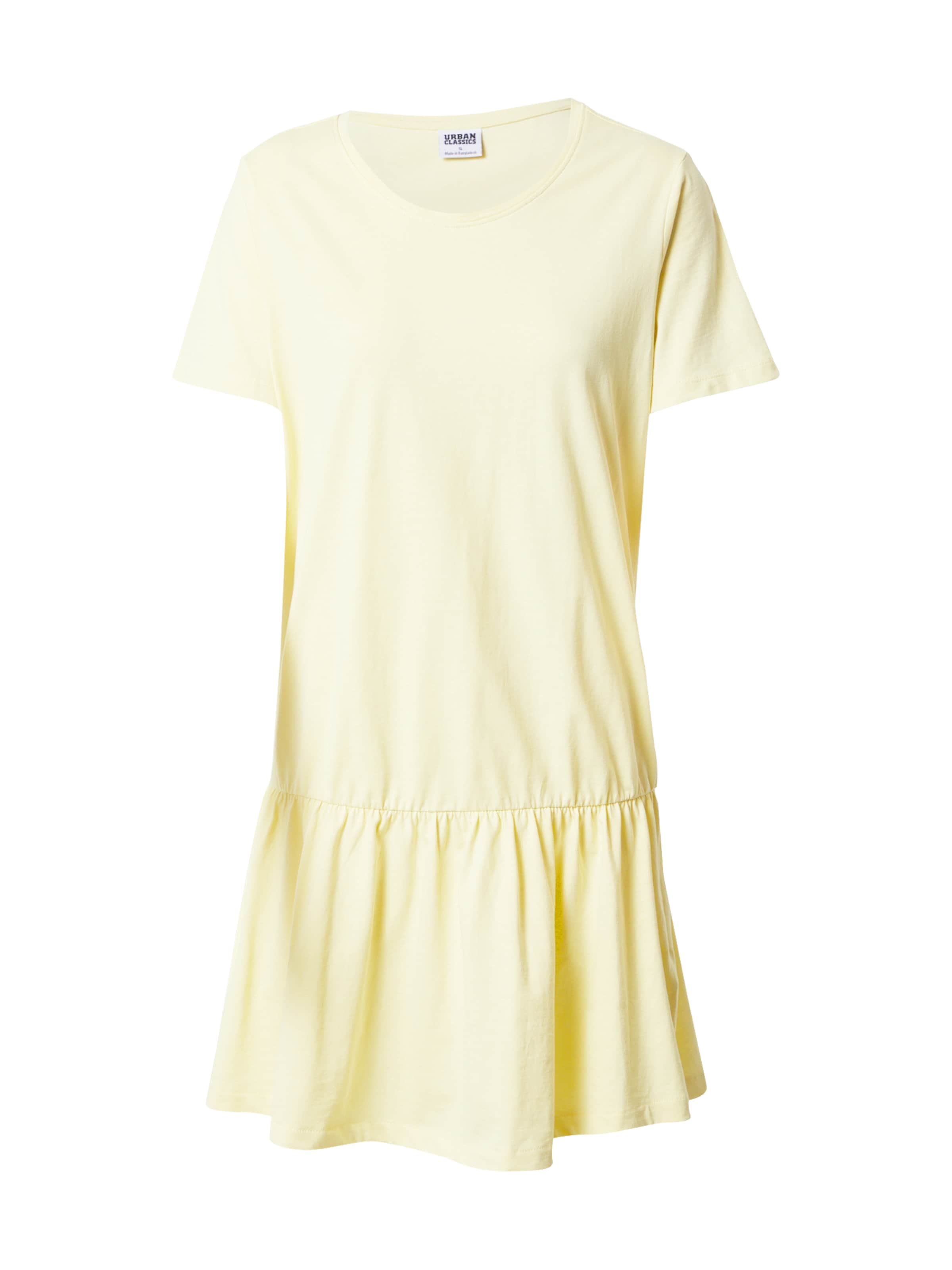 Abito &#x27;Valance&#x27; di Urban Classics in giallo: frontale