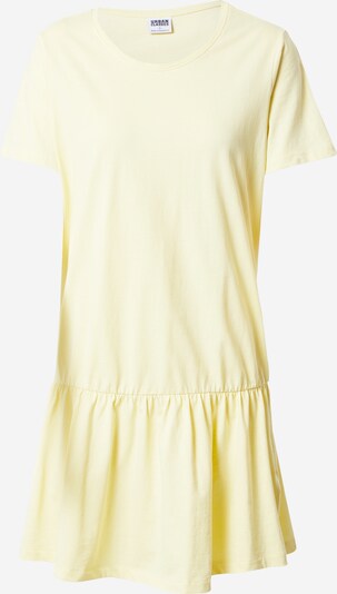 Urban Classics Vestido 'Valance' en amarillo pastel, Vista del producto
