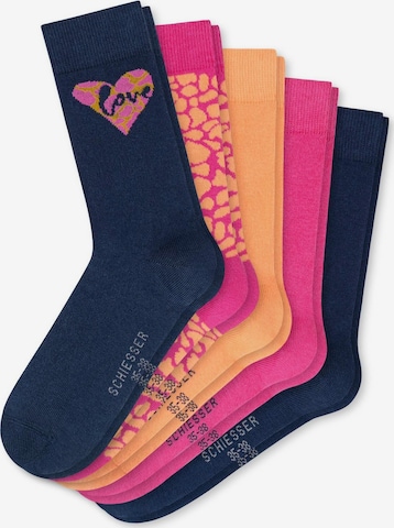 SCHIESSER Socks in Blue