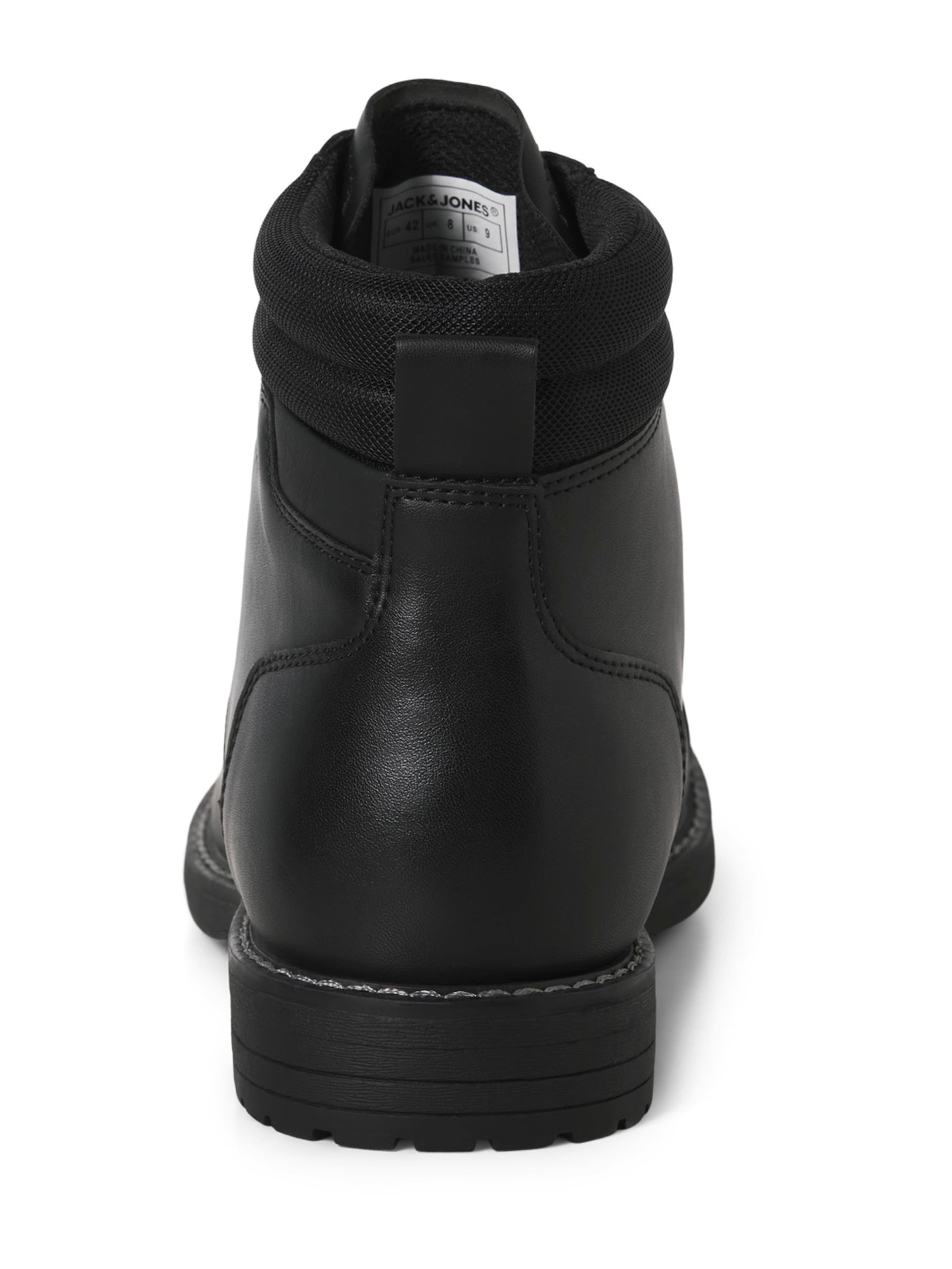 JACK & JONES - Botas com atacadores 'JFWDINNINGTON' em preto