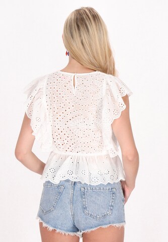Camicia da donna di IZIA in bianco