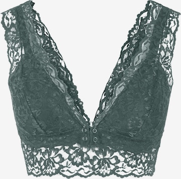 Reggiseno da allattamento 'Senia' di MAMALICIOUS in verde: frontale