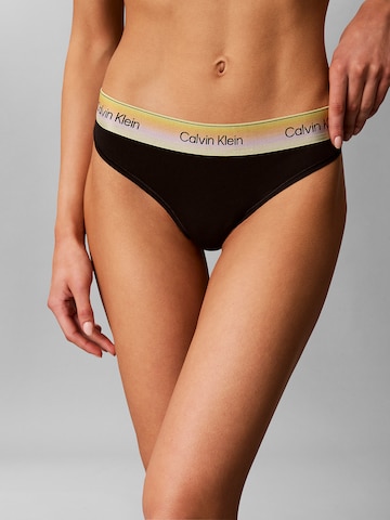String 'Pride' Calvin Klein en noir