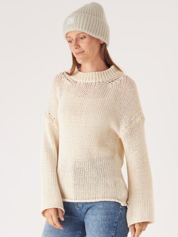 Bonnet CODELLO en blanc : devant