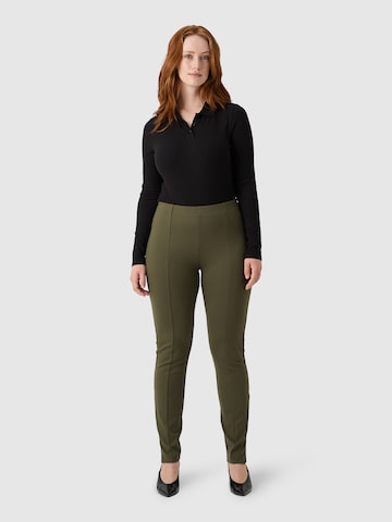Skinny Leggings 'Zoola' Les Lunes en vert