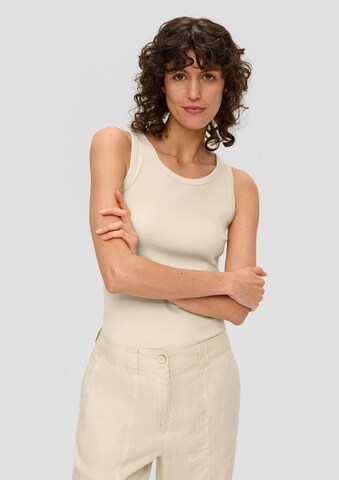 s.Oliver Top in Beige: Vorderseite