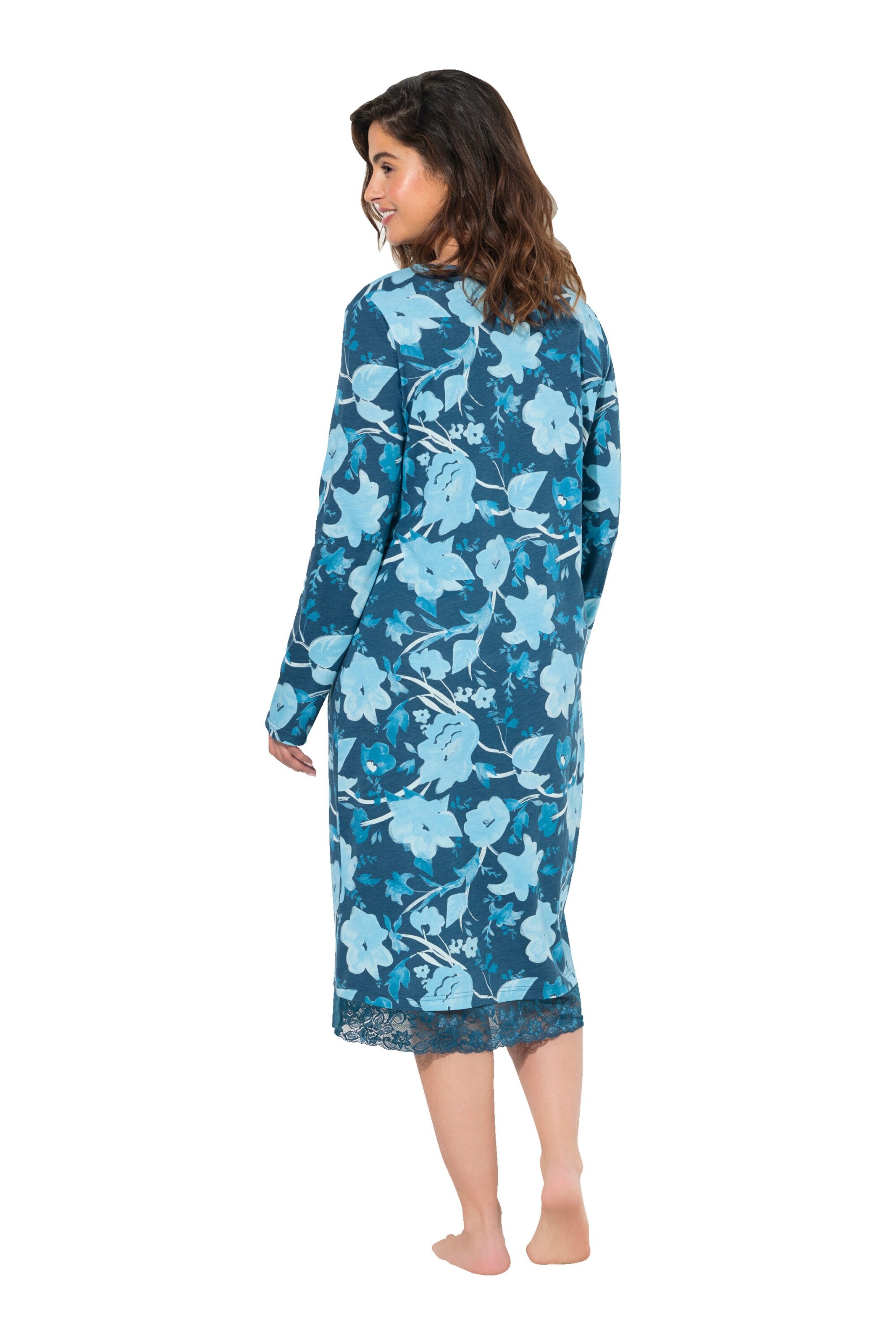 Ulla Popken Nightgown in Blue