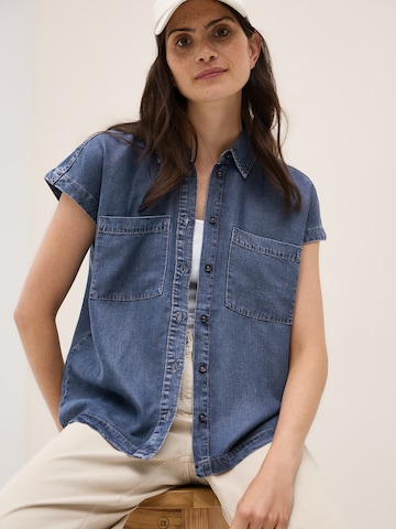 CECIL Blouse in Blue: front