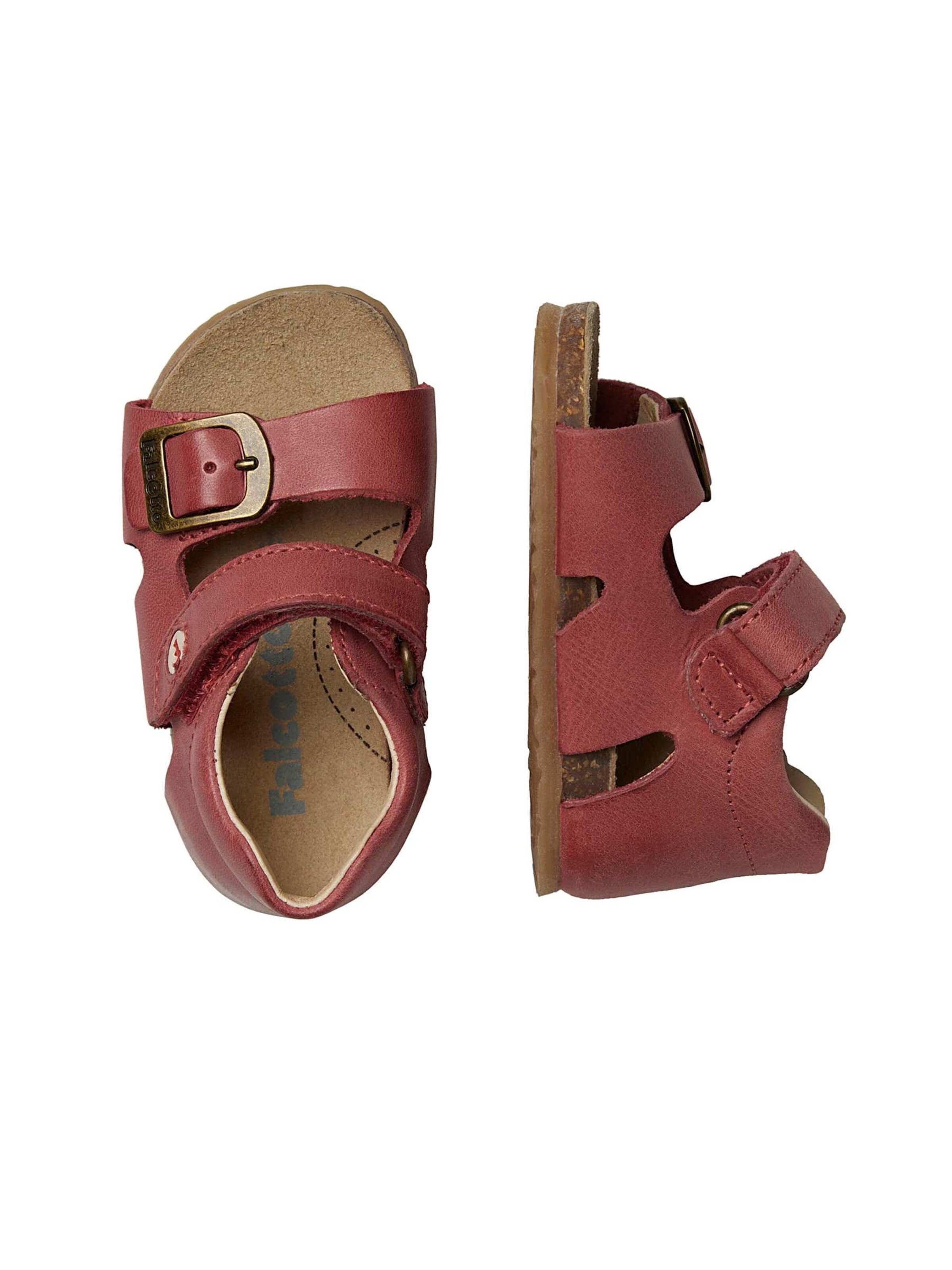 Falcotto Open shoes 'BEA' in Red