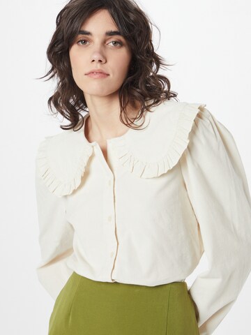 Monki Blouse in White