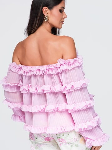 Camicia da donna di Ombre in rosa