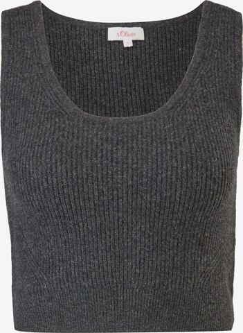 s.Oliver Knitted top in Grey