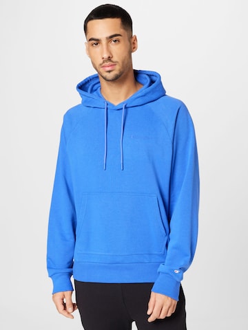 Champion Authentic Athletic Apparel Sweatshirt i blå: framsida