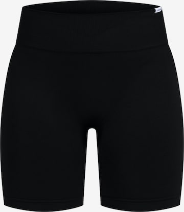 Skinny Pantalon de sport 'Amaze Pro' Smilodox en noir : devant