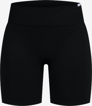 Smilodox Skinny Workout Pants 'Amaze Pro' in Black: front