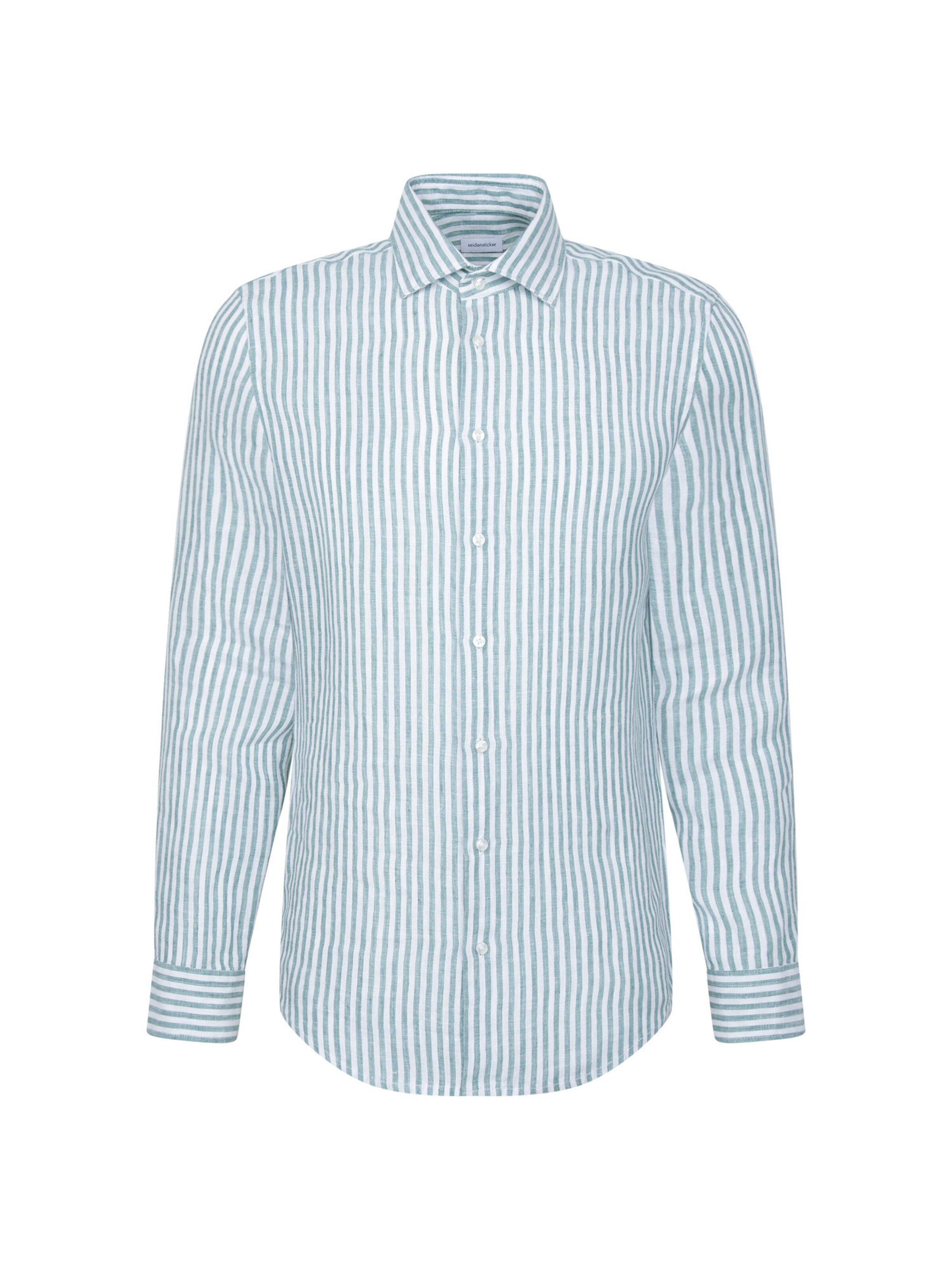SEIDENSTICKER Hemd in hellblau / weiß, Produktansicht