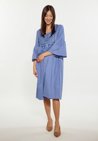 Usha Dress in Blue