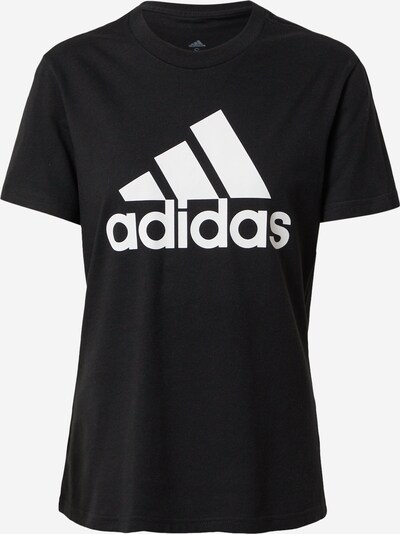 ADIDAS PERFORMANCE Функционална тениска в черно / бяло, Преглед на продукта