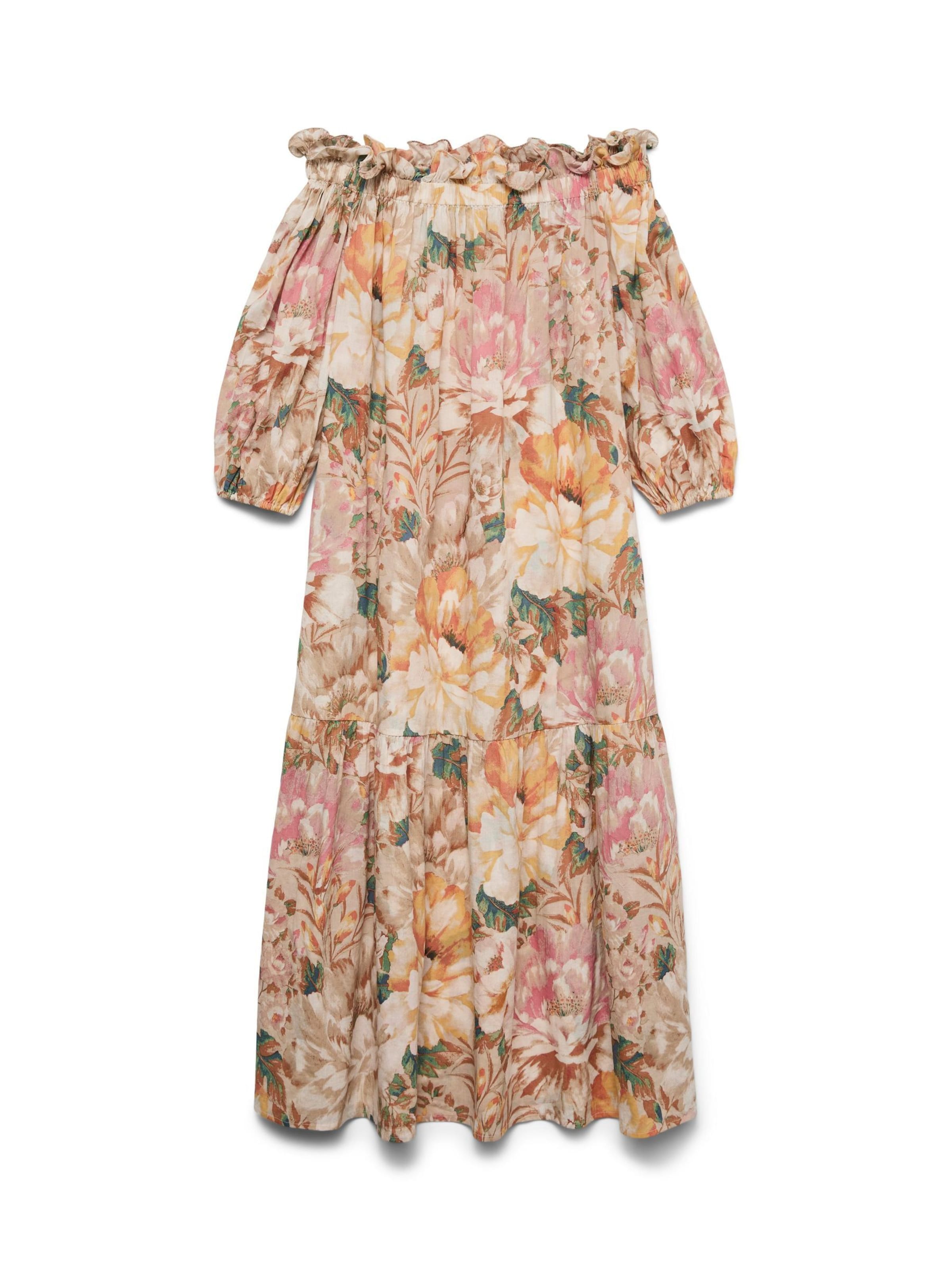 VERO MODA Dress 'VMSIF' in Beige: front