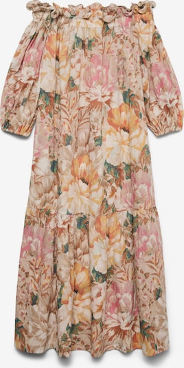 VERO MODA Haljina 'VMSIF' u pijesak / zelena / marelica / roza, Pregled proizvoda
