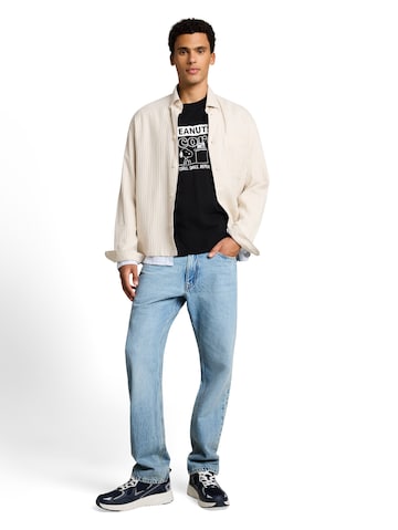 Maglietta 'Peanuts' di TOM TAILOR DENIM in nero