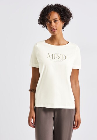 STREET ONE Shirt in White: front