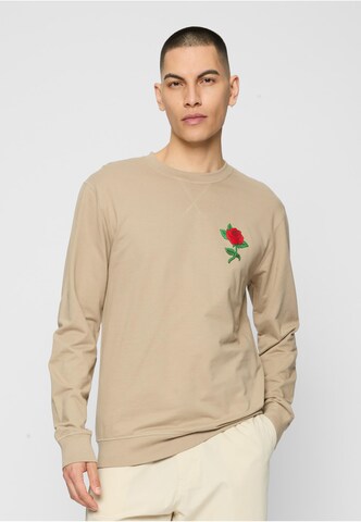 MT Men Sweatshirt in Beige: Vorderseite