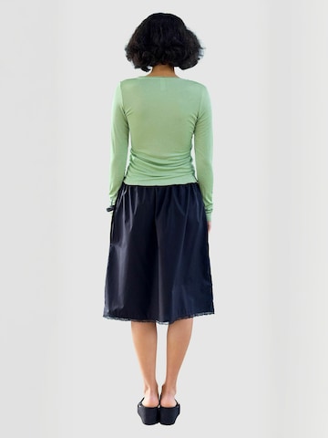 Résumé Shirt ' NicolatteRS ' in Green: back