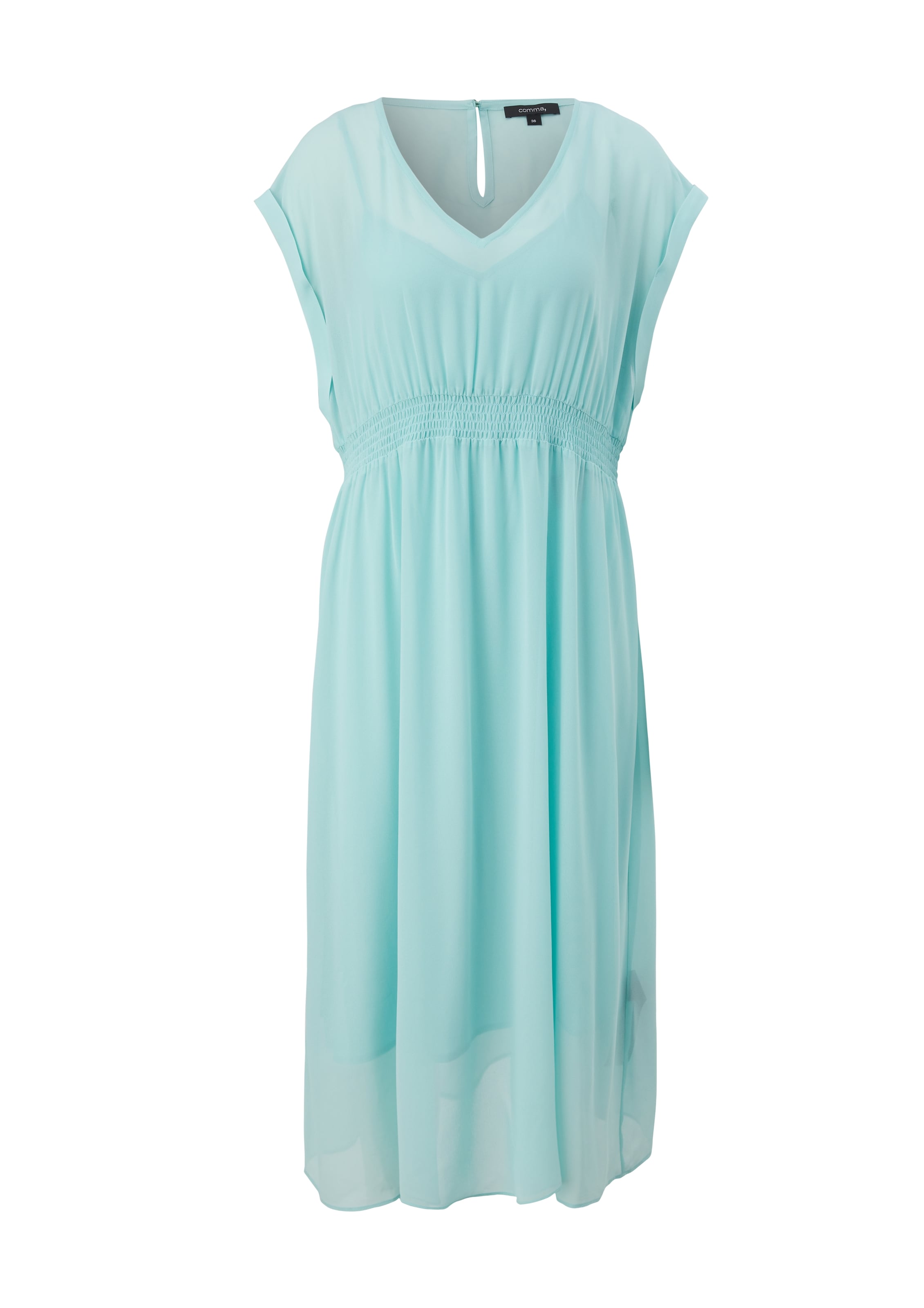 COMMA Kleid in Blau: Vorderseite