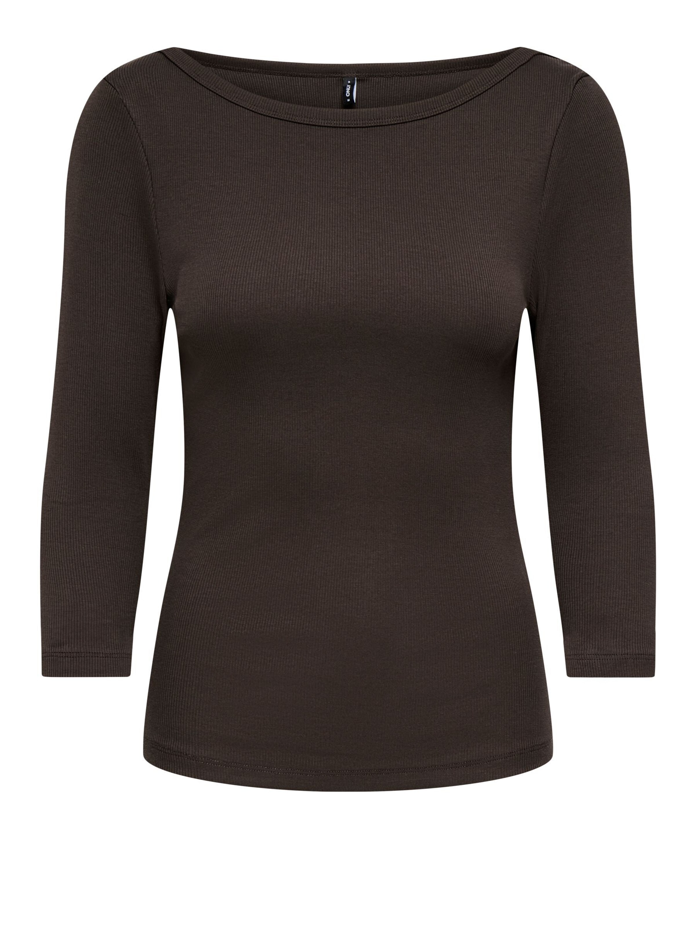 ONLY Shirt 'ONLKathline' in Brown: front