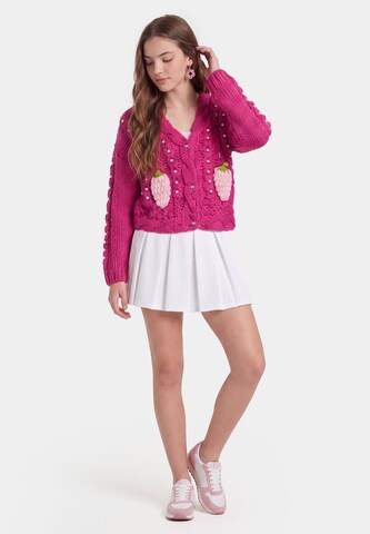 MYMO - Casaco de malha em rosa