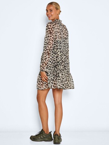 Noisy may Kleid in Beige