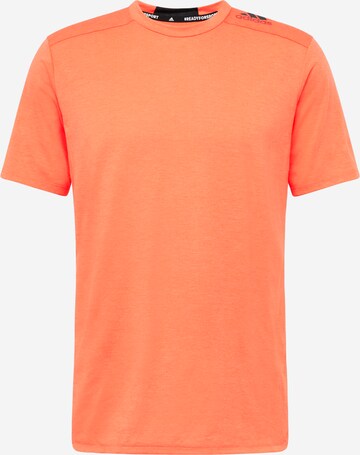 ADIDAS SPORTSWEAR Funksjonsskjorte 'Designed for Training' i oransje: forside