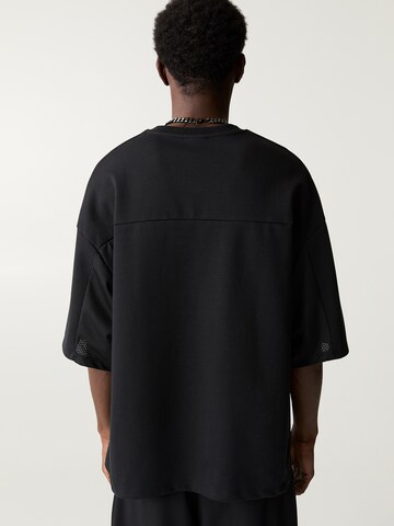 Pull&Bear Tričko – černá