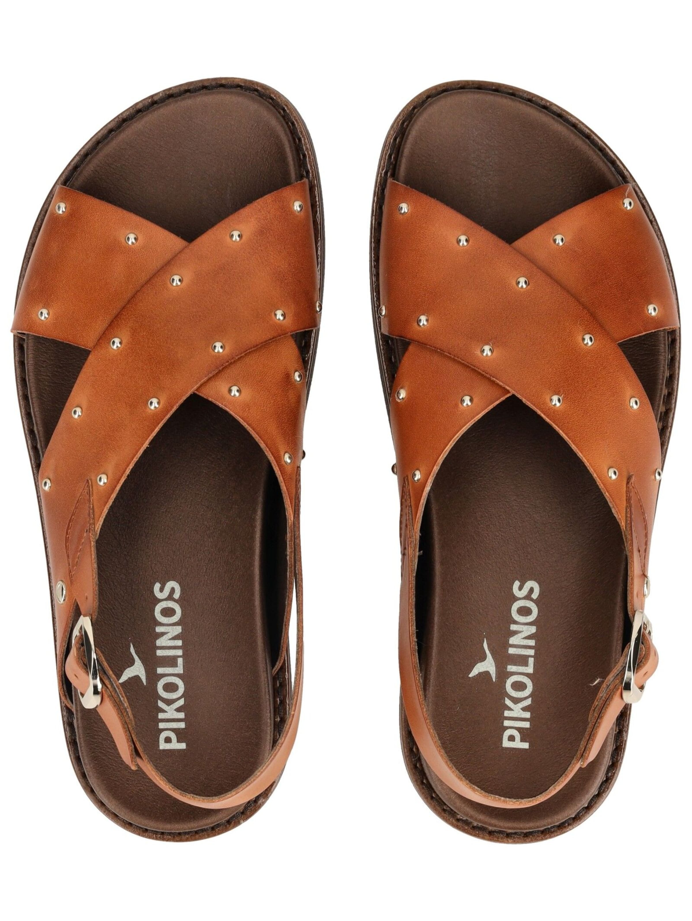 Sandalo con cinturino di PIKOLINOS in marrone