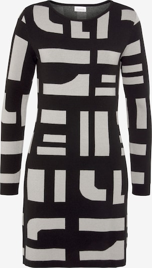 BOYSEN'S Strickkleid in schwarz / weiß, Produktansicht