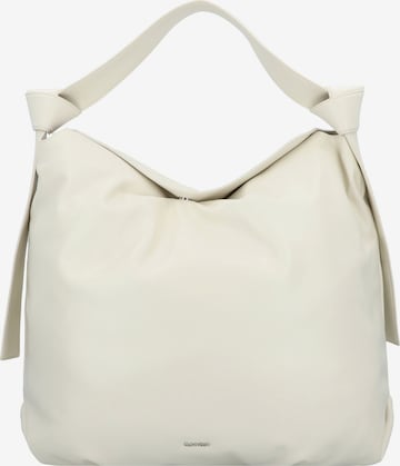 Calvin Klein Shopper in Wit: voorkant