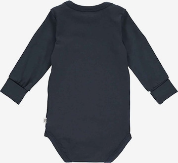 Tutina / body per bambino 'Langarm' di Müsli by GREEN COTTON in blu