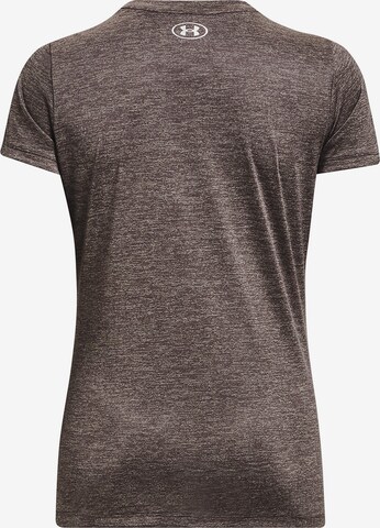 T-shirt fonctionnel 'Tech Twist' UNDER ARMOUR en gris