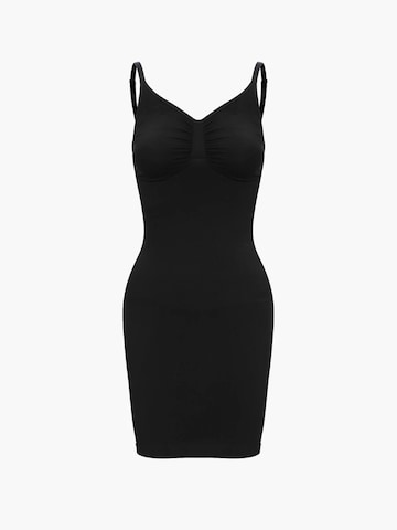 cfab (formerly creamy fabrics) Kleid 'Shaping Cami Dress'‌‌‌‌‌ in Schwarz: Vorderseite