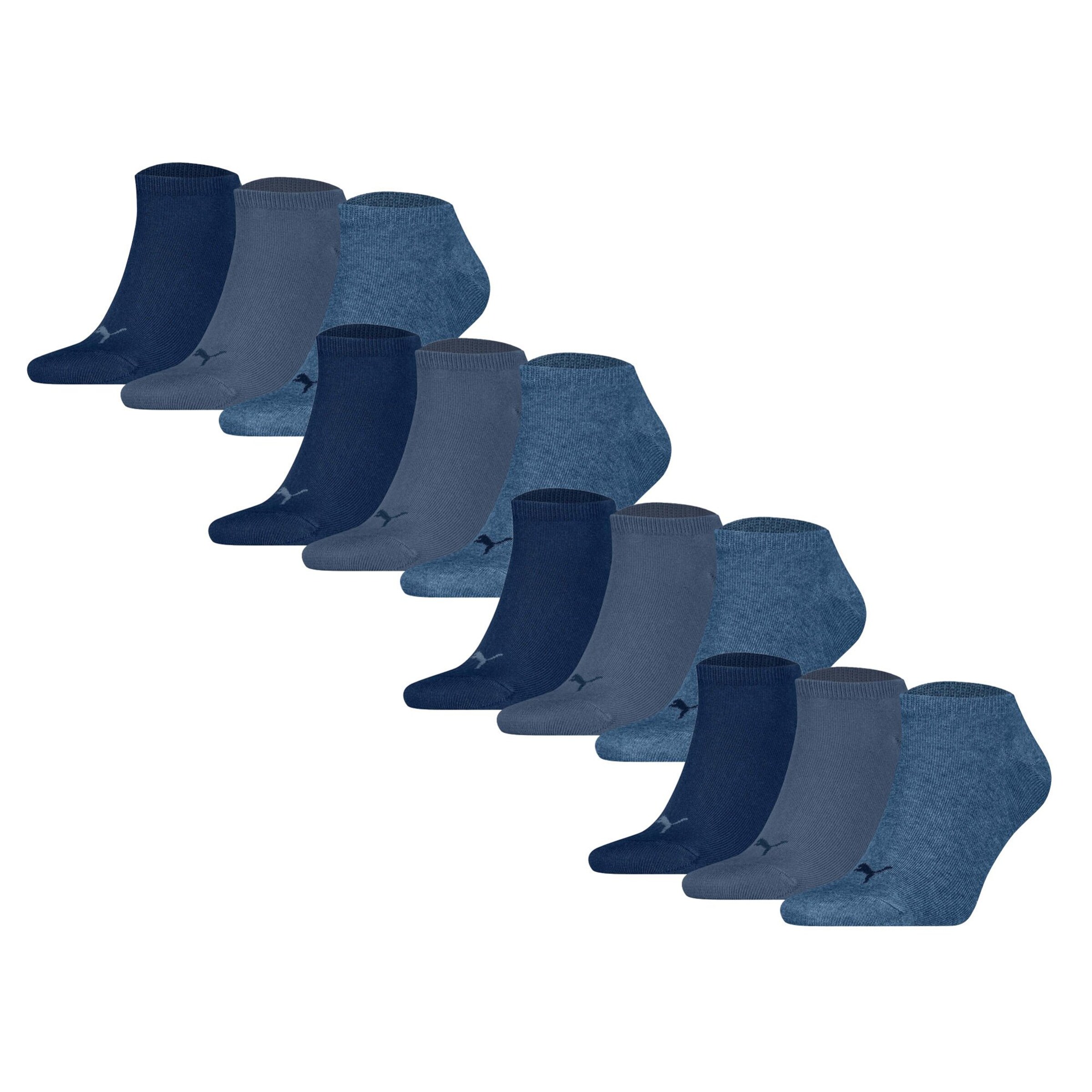 PUMA Ponožky – modrá: přední strana