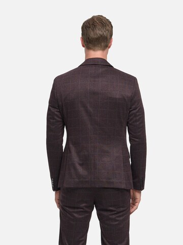 Zuitable Slim fit Suit Jacket 'DiNick' in Red