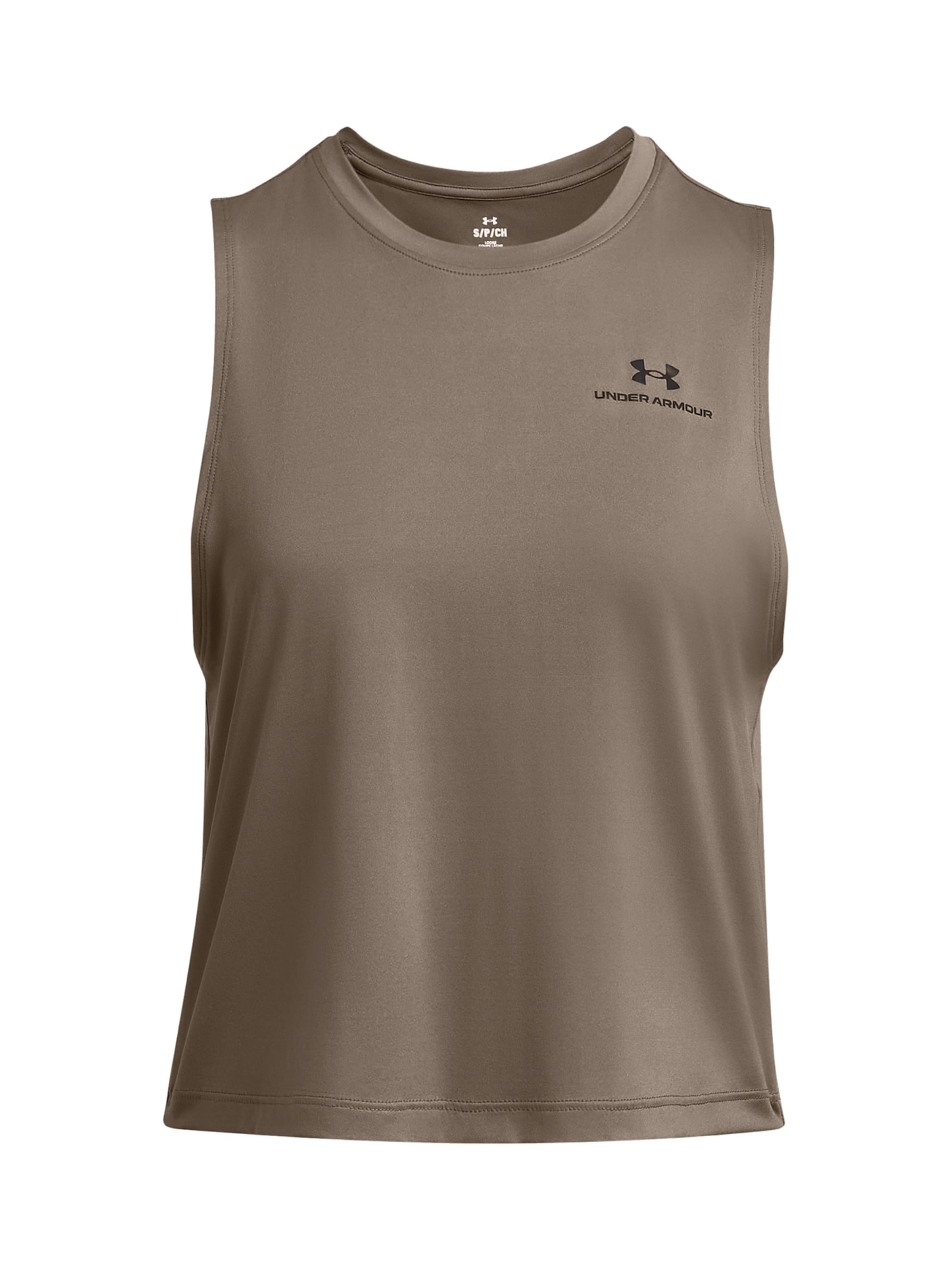 UNDER ARMOUR Tanktop in Braun: Vorderseite