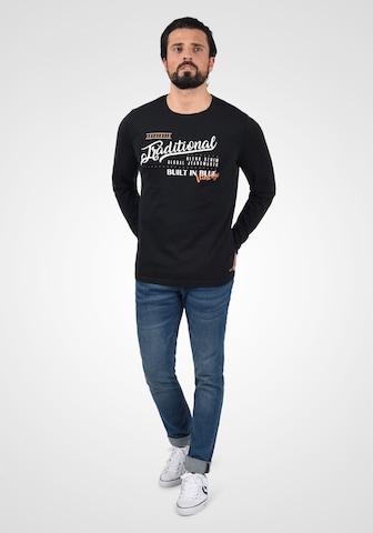 BLEND Longsleeve 'Dopper' in Schwarz: predná strana