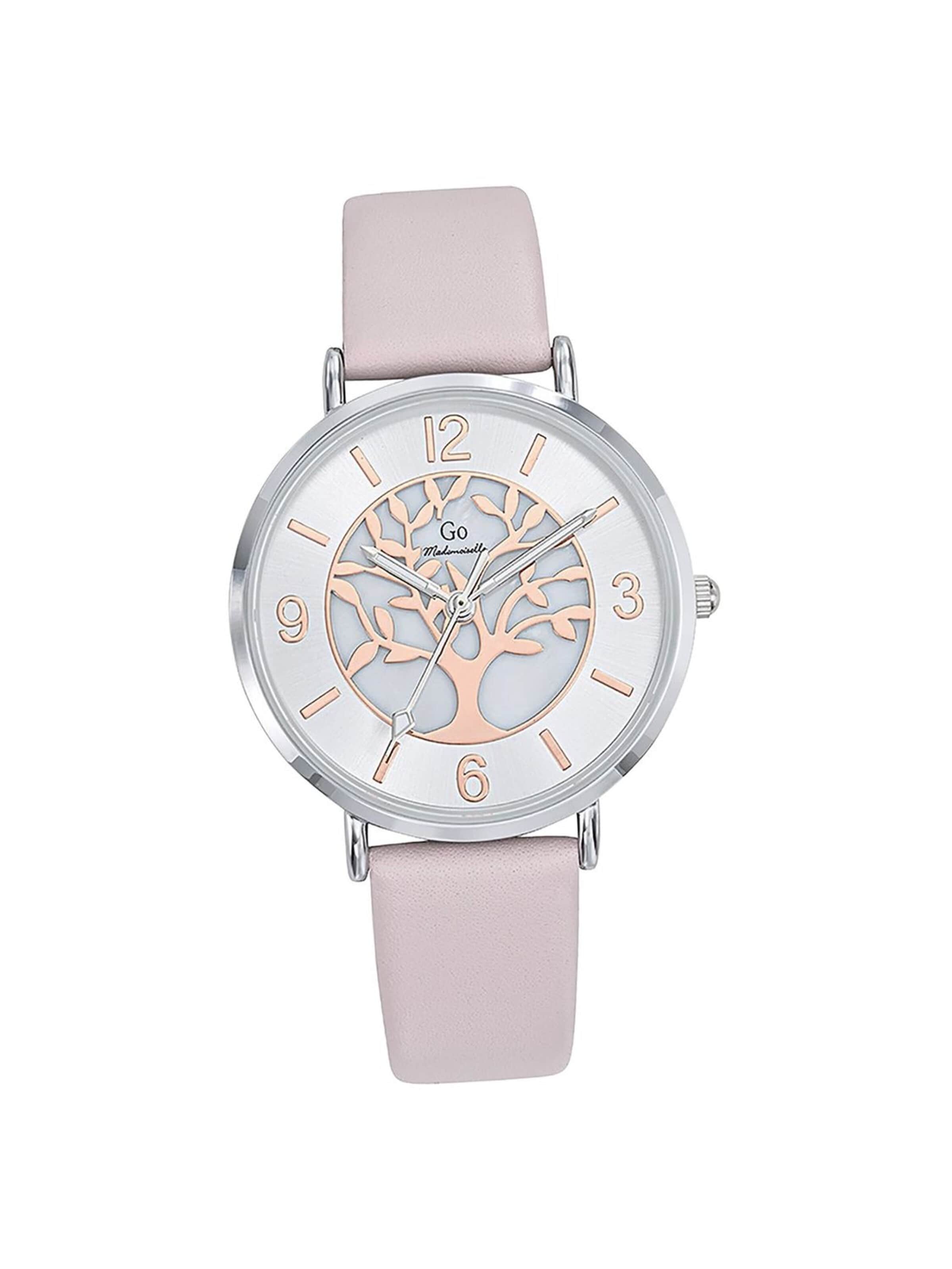 GO GirlOnly Analog watch in Silver: front