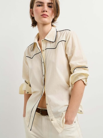 Maglietta ' GIANNA SHIRT ' di Pepe Jeans in bianco: frontale