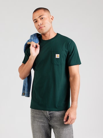Carhartt WIP Μπλουζάκι σε πράσινο: μπροστά