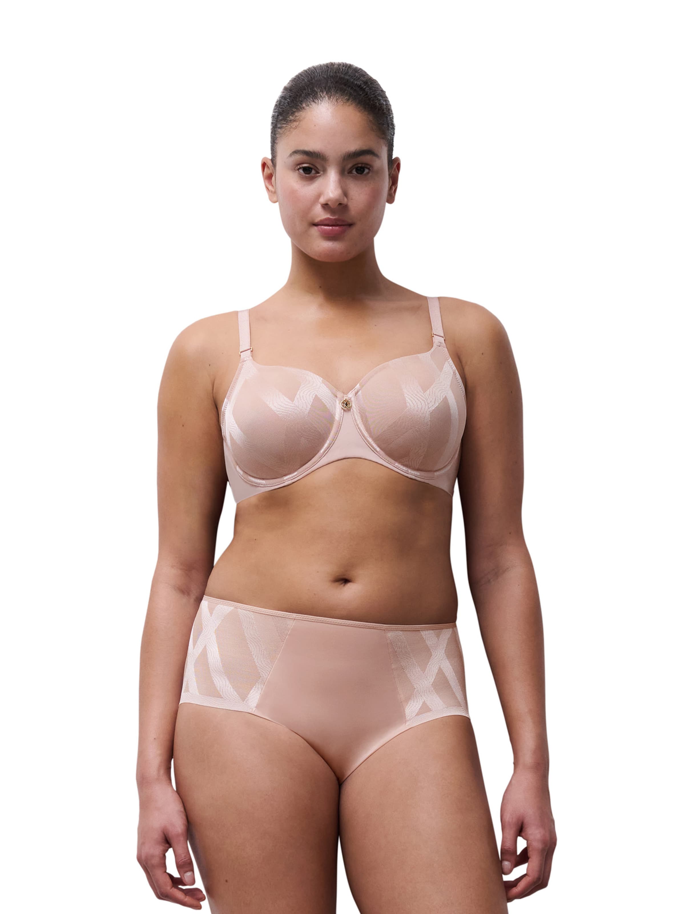 Chantelle Minimiser Bra 'GLAZE' in Pink