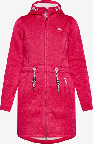 Schmuddelwedda Fleecejacke in Pink: predná strana